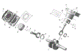 ROTAX - CRANKSHAFT PISTONS AND CYLINDER - 2023 CAN AM OUTLANDER 570 EFI XT - (2)