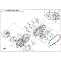 CVT CASE ASSY - 2020 CFMOTO CFORCE 600