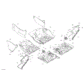 CAB INTERIOR - FLOOR SECTION - 2020 CAN AM MAVERICK MAX TURBO R TURBO RR STD / X DS / X RS