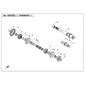 TRANSMISSION ASSY 1 - 2018 CFMOTO ZFORCE 500