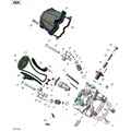 CYLINDER HEAD FRONT - 800R EFI - 2019 CAN AM COMMANDER 800R EFI