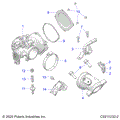 ENGINE: THROTTLE BODY and FUEL RAIL - 2023 POLARIS SPORTSMAN 570
