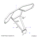 BODY: REAR BUMPER TRAIL - 2021 POLARIS SPORTSMAN 570 SP TRAIL