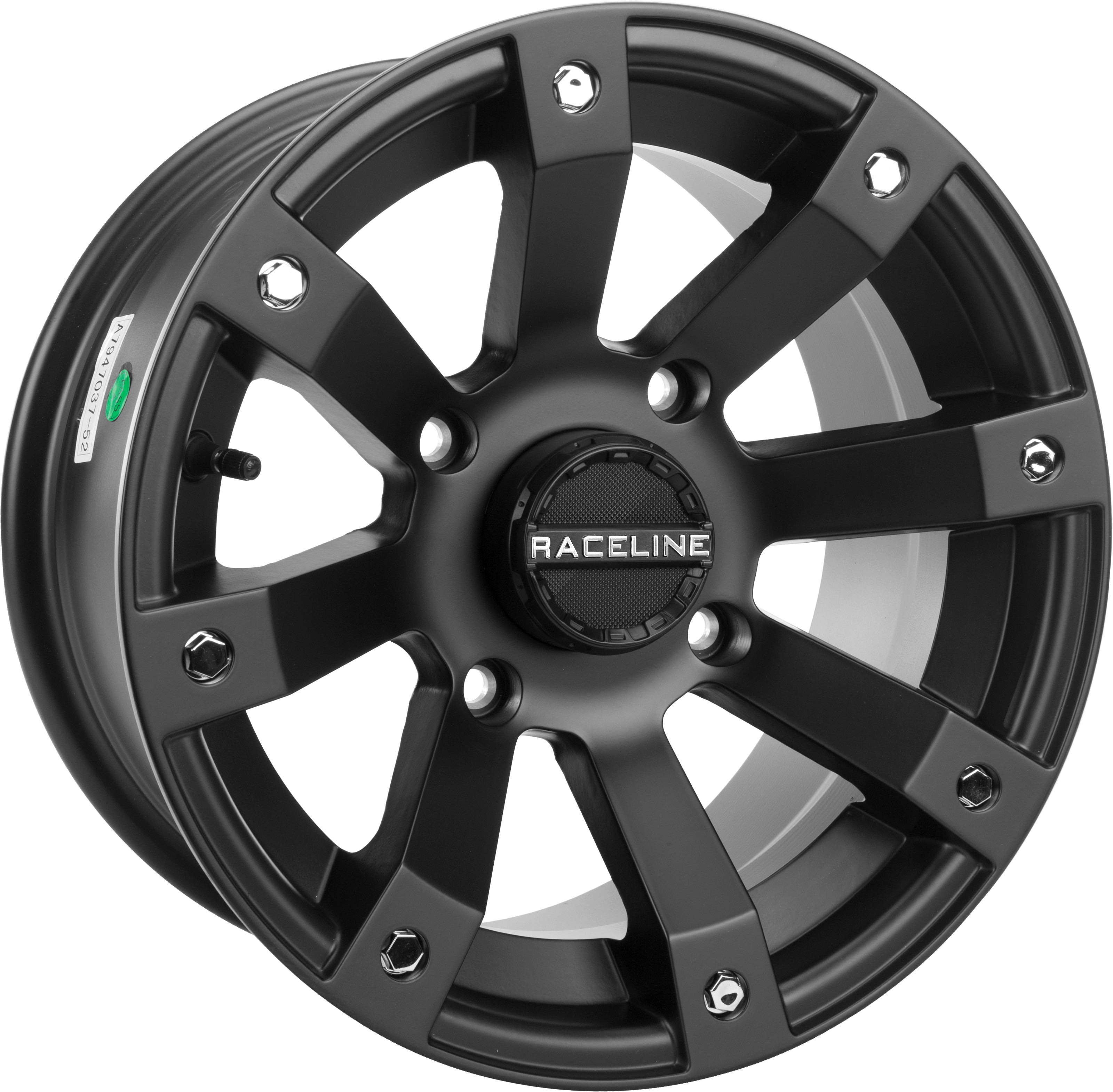 ATV / UTV Scorpion Wheel 12X7 4/110 2+5 (-47Mm) Black by Raceline
