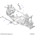 CHASSIS: MAIN FRAME - 2024 POLARIS SCRAMBLER XP 1000 55" 49S