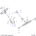 STEERING: STEERING ASM. - 2021 POLARIS ACE 150 EFI