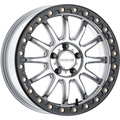 ATV / UTV Alpha Beadlock 17X7 5 / 4.5 (+40Mm) Silver / Black by Raceline
