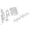 CAB INTERIOR - FIREWALL - 2024 CAN AM MAVERICK MAX TURBO DS 64 INCH - CATALYST GRAY - 64" WIDTH CALI