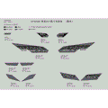 DECAL KITS (NEBULA BLACK) - 2019 CFMOTO UFORCE 500