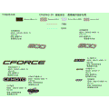 DECAL KIT (TRUE TIMBER CAMO) - 2022 CFMOTO CFORCE 600