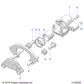 BRAKES: REAR CALIPER - 2020 POLARIS SPORTSMAN XP 1000 48" TRAIL