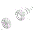 DRIVE - REAR WHEELS - 2023 CAN AM MAVERICK SPORT MAX 1000R DPS
