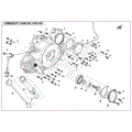 LEFT CRANKCASE COVER ASSY - 2025 CFMOTO UFORCE 1000