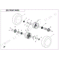 FRONT WHEEL - 2021 CFMOTO CFORCE 600 TOURING