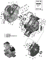 ROTAX - CRANKCASE - 2021 CAN AM OUTLANDER MAX 6X6 EFI XT