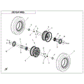 REAR WHEEL - 2022 CFMOTO UFORCE 1000
