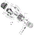 ROTAX - CYLINDER HEAD - 2022 CAN AM OUTLANDER 450 EFI DPS