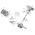 ROTAX - CRANKSHAFT PISTONS AND CYLINDER - 2023 CAN AM MAVERICK TRAIL DPS