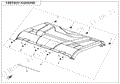 Top Roof (Replaces 5Hy#-260211-1000) by CF Moto