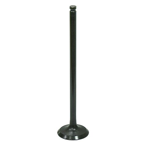 The Polaris Sportsman XP/TouringXP/Scrambler XPS Exhaust Valve by Bronco, featuring a long stem and flat head, stands upright against a white background—engineered for high ATV performance and reliability.