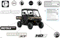 BODY - DECALS - 2025 CAN AM DEFENDER HD7 XT - WILDLAND CAMO - 62" WIDTH