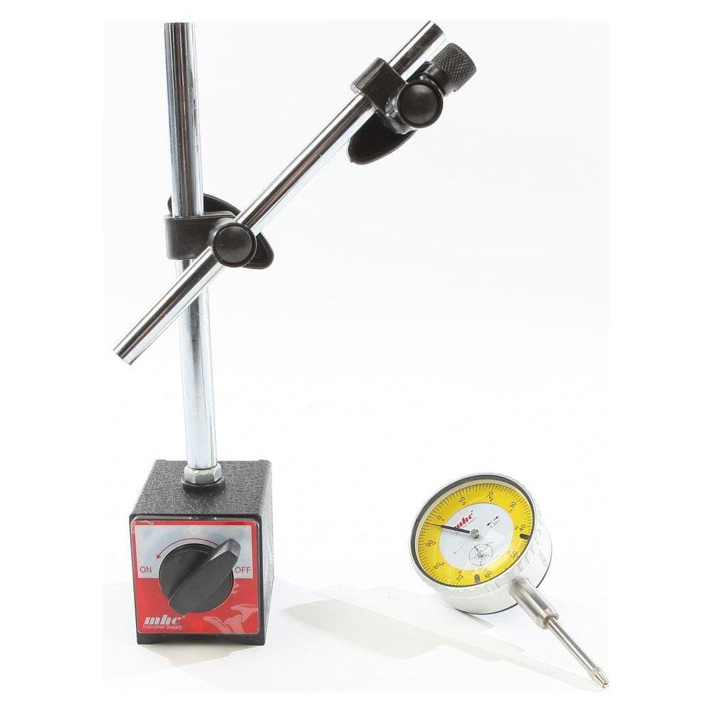 3 In 1 Truing Stand Dial Indicator W/Magnet Mount by K&L 35-8421 Tire / Wheel Tool