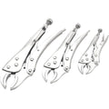 3 Pc Locking Plier Set by Performance Tool
