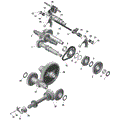 ROTAX - GEAR BOX 2 - 686 864 - HUA YONG - 1ST GENERATION - 2024 CAN AM MAVERICK SPORT 1000R X MR - HYPER SILVER - 64" WIDTH
