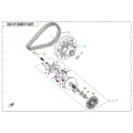 CVT ASSY - 2018 CFMOTO CFORCE 500 HO