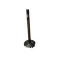 A single Valve, Intake by Polaris with a flat base and long stem stands upright on a white background—an essential OEM valve train component for Victory motorcycle or Polaris engine parts.