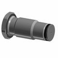 Matte black cylindrical cam chain tensioner with hexagonal flange and O-ring seal end.