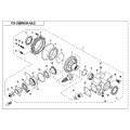 REAR AXLE - 2019 CFMOTO CFORCE 500 S