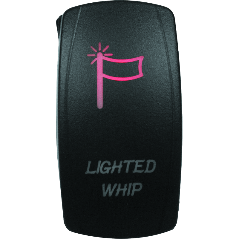 DragonFire Racing Lighted Switch Whip On/Off Red
