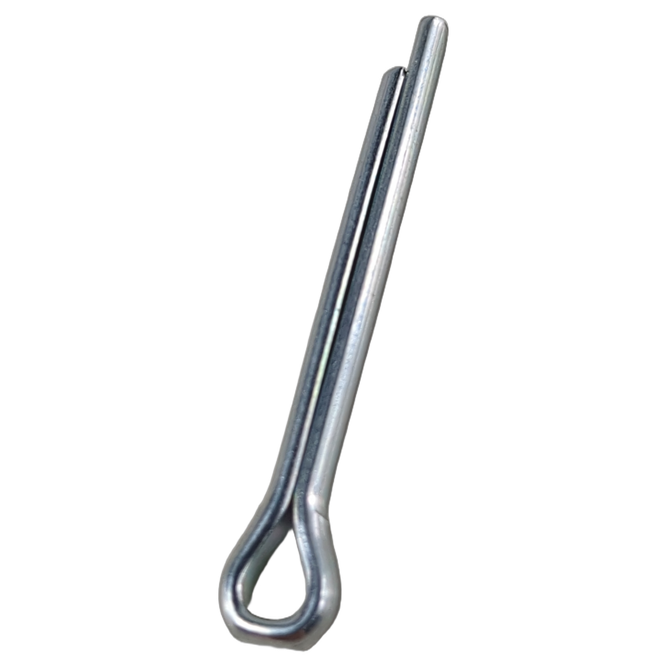 Silver metal CFMOTO cotter pin with a narrow split shaft and rounded loop, 3.2 × 22 mm.