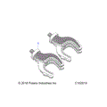 BODY: LOCK AND RIDE RATCHET GRIP - 2021 POLARIS SPORTSMAN XP 1000 HUNTER EDITION