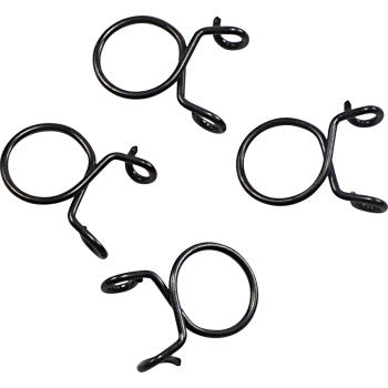 Wire Clamp Refill Kit Black Band 4 Pack by All Balls