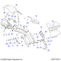 ENGINE: EXHAUST - 2021 POLARIS SPORTSMAN 450 HO