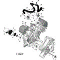 ENGINE COOLING - 1010R - 2019 CAN AM MAVERICK SPORT 1000R X MR
