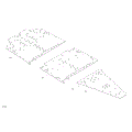 BODY - SKID PLATE - 2024 CAN AM MAVERICK MAX TURBO RR RS 72 INCH - CATALYST GRAY - 72" WIDTH