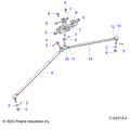 STEERING: STEERING POST LOWER and TIE ROD ASM. - 2020 POLARIS SPORTSMAN XP 1000 HIGH LIFTER