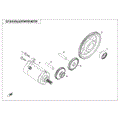 STARTER MOTOR - 2017 CFMOTO UFORCE 800 EPS
