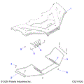 BODY: FRONT STORAGE COVER - 2021 POLARIS SPORTSMAN 450 HO UTILITY