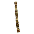 Gold-toned metal camshaft timing chain with interlocking links for Polaris ATV models.