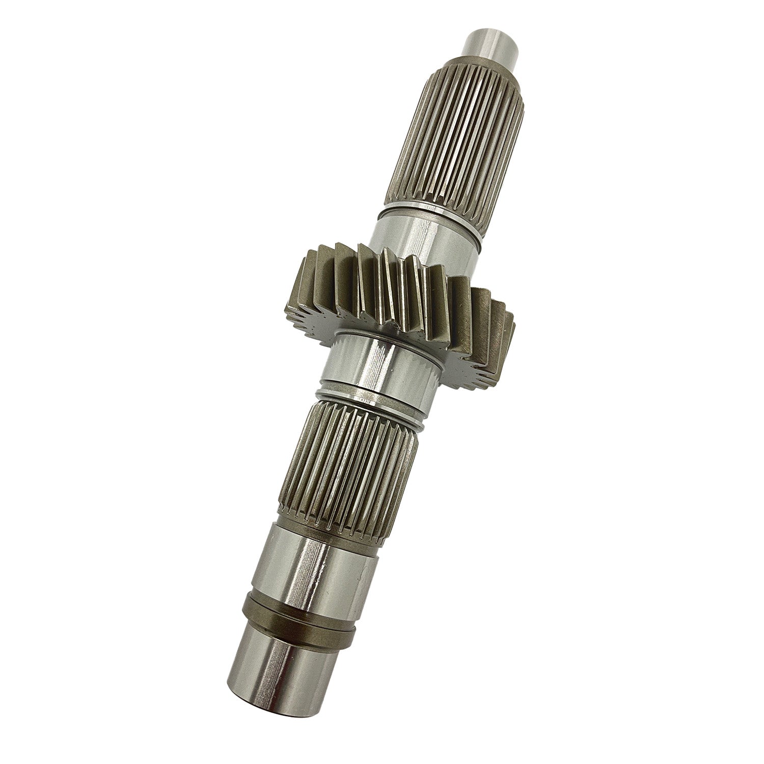 Metal reverse shaft with helical gears for Polaris offroad vehicles.