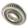 Silver metal 46-tooth gear with central splined hole for Polaris offroad vehicles.
