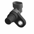 Black and gray compact Polaris speed sensor with cylindrical connector and mounting hole.