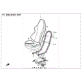 SEAT ASSY - 2017 CFMOTO ZFORCE 500