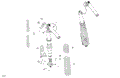 SUSPENSION - REAR SHOCKS - 2024 CAN AM MAVERICK TURBO RR X RC 72 INCH - HYBRID WHITE PEARL - 72" WIDTH CALI