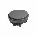 Round black plastic speedometer housing for Indian FTR 1200 motorcycle with mounting connectors.