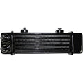 Universal Oil Cooler 6 Row Gloss Black by Jagg Oil Coolers